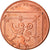 Monnaie, Grande-Bretagne, Elizabeth II, 2 Pence, 2011, TTB, Copper Plated Steel