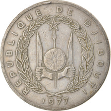 Monnaie, Djibouti, 100 Francs, 1977, Paris, TB+, Copper-nickel, KM:26