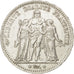 FRANCE, Hercule, 5 Francs, 1875, Paris, KM #820.1, EF(40-45), Silver, Gadoury...