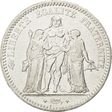 FRANCE, Hercule, 5 Francs, 1848, Paris, KM #756.1, EF(40-45), Silver, Gadoury...