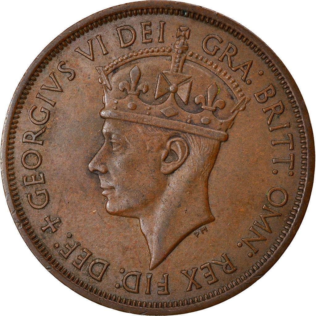Coin, Jersey, George VI, 1/12 Shilling, 1945, EF(40-45), Bronze, KM:19