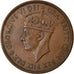 Coin, Jersey, George VI, 1/12 Shilling, 1945, EF(40-45), Bronze, KM:19