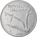 Coin, Italy, 10 Lire, 1965, Rome, EF(40-45), Aluminum, KM:93