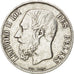BELGIUM, 5 Francs, 5 Frank, 1868, KM #24, VF(30-35), Silver, 24.84