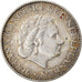 Moneda, Países Bajos, Juliana, Gulden, 1956, BC+, Plata, KM:184