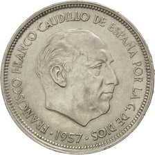 Espagne, Francisco Franco, 50 Pesetas 1957, KM 788