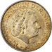 Moneta, Holandia, Juliana, Gulden, 1963, VF(30-35), Srebro, KM:184