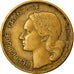 Moneda, Francia, Guiraud, 10 Francs, 1957, Paris, BC+, Aluminio - bronce