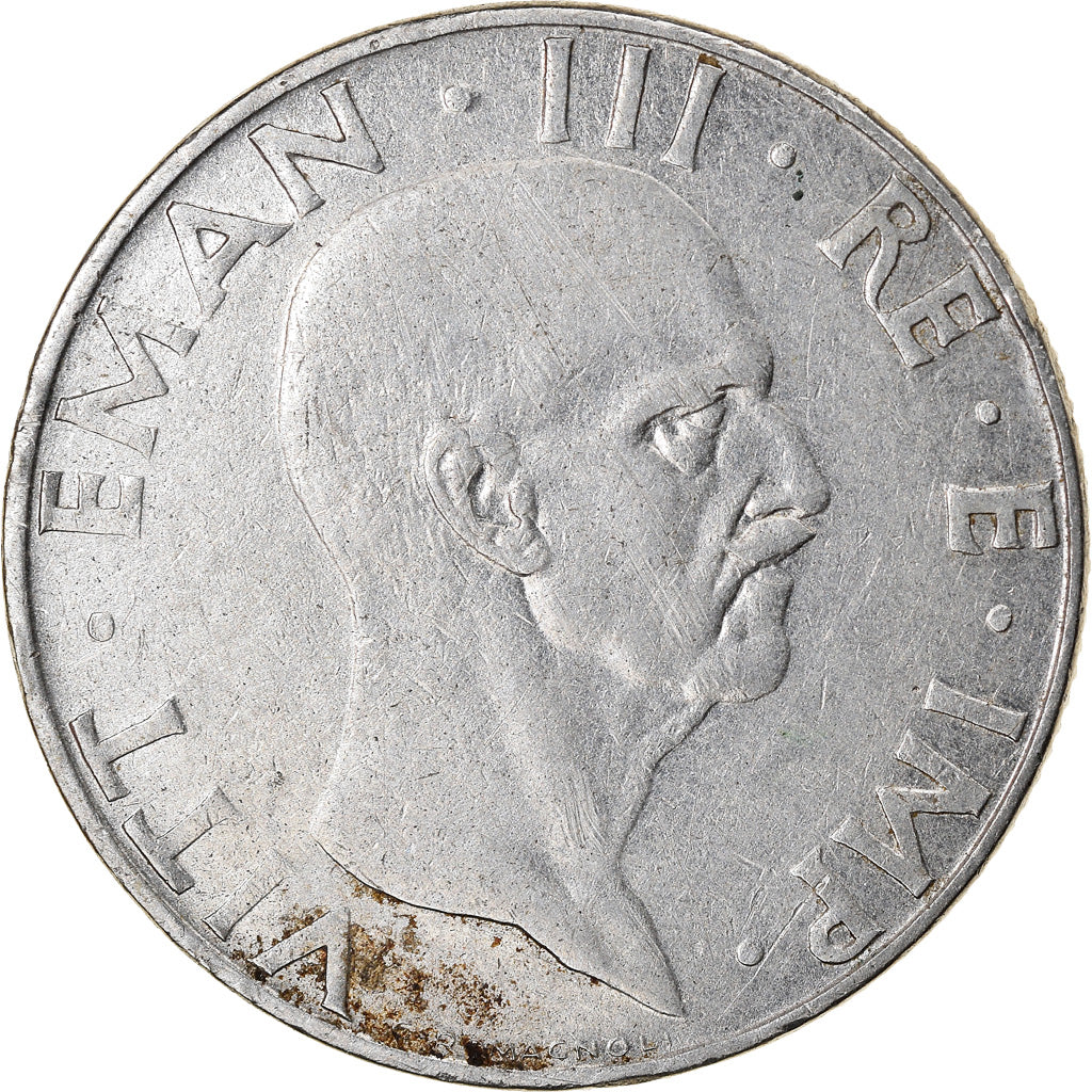 Coin, Italy, Vittorio Emanuele III, 50 Centesimi, 1939, Rome, VF(30-35)