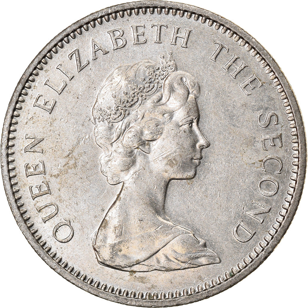 Coin, Jersey, Elizabeth II, 5 Pence, 1981, EF(40-45), Copper-nickel, KM:48