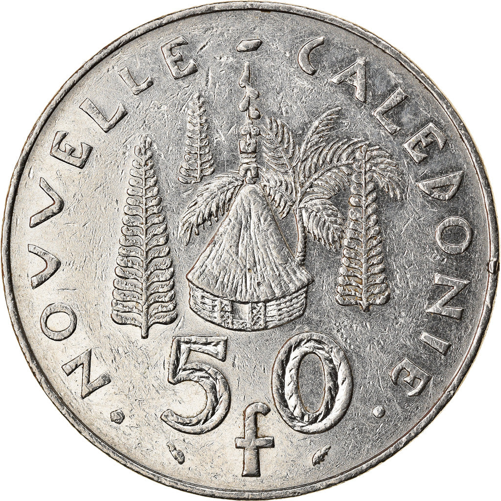 Monnaie, Nouvelle-Calédonie, 50 Francs, 1991, Paris, TTB, Nickel, KM:13