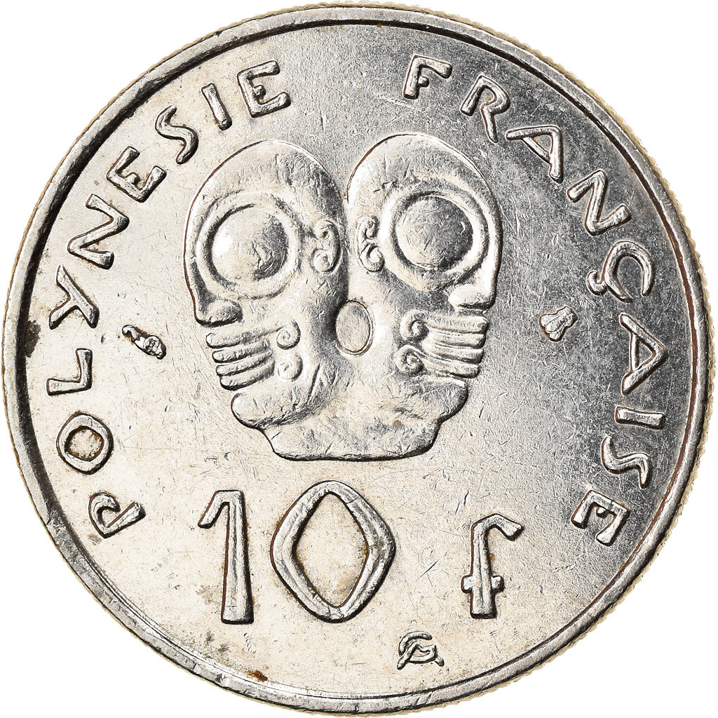 Coin, French Polynesia, 10 Francs, 1999, Paris, EF(40-45), Nickel, KM:8