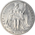 Coin, French Polynesia, 2 Francs, 2001, Paris, EF(40-45), Aluminum, KM:10