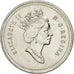 Coin, Canada, Elizabeth II, 25 Cents, 1990, Royal Canadian Mint, Ottawa