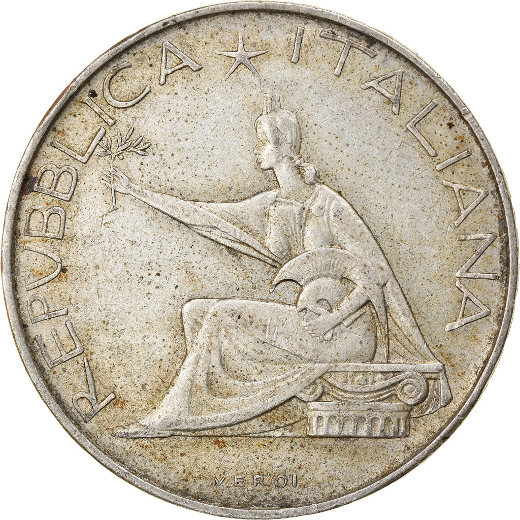Coin, Italy, 500 Lire, 1961, Rome, VF(30-35), Silver, KM:99