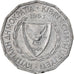 Coin, Cyprus, Mil, 1963, EF(40-45), Aluminum, KM:38