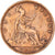 Moneta, Wielka Brytania, Victoria, Penny, 1885, EF(40-45), Bronze, KM:755
