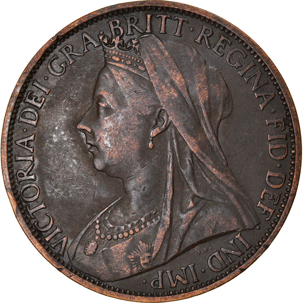 Coin, Great Britain, Victoria, Penny, 1898, VF(30-35), Bronze, KM:790