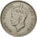MAURITIUS, Rupee, 1950, KM #29.1, EF(40-45), Copper-Nickel, 29.6, 11.62