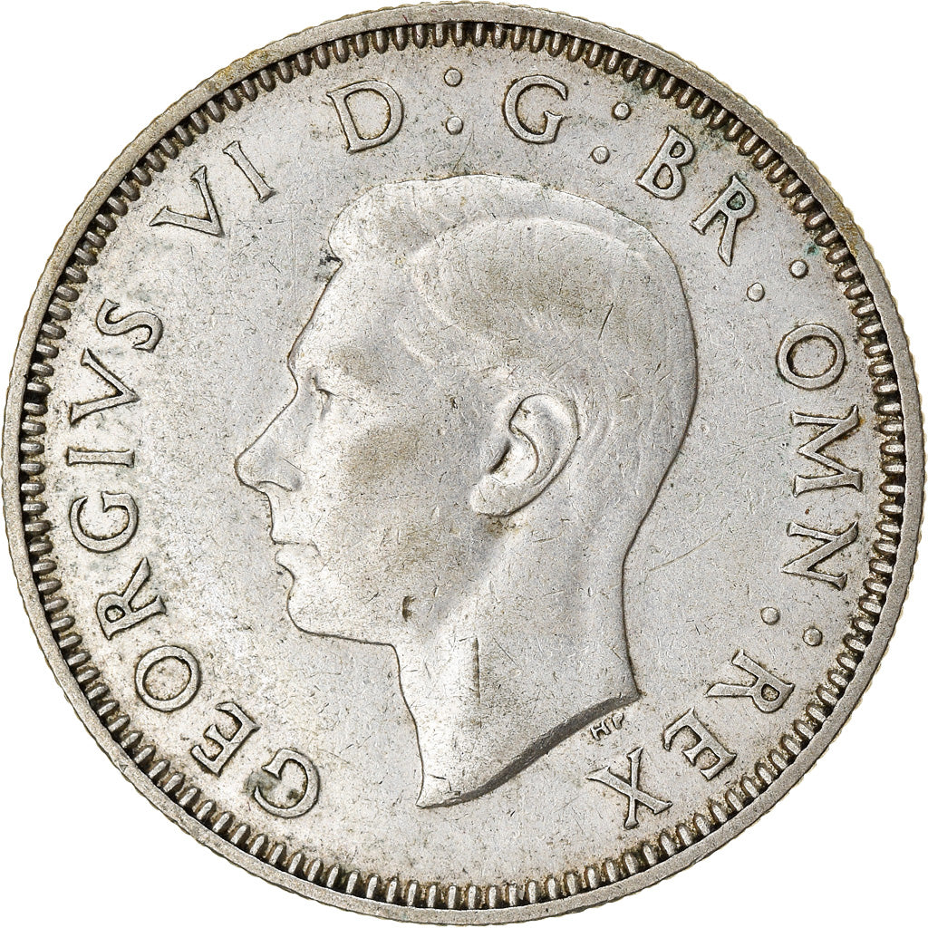 Coin, Great Britain, George VI, Shilling, 1943, EF(40-45), Silver, KM:854