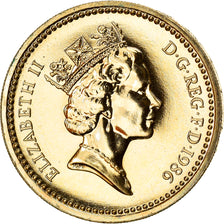 Moneta, Gran Bretagna, Elizabeth II, Pound, 1986, SPL-, Nichel-ottone, KM:946