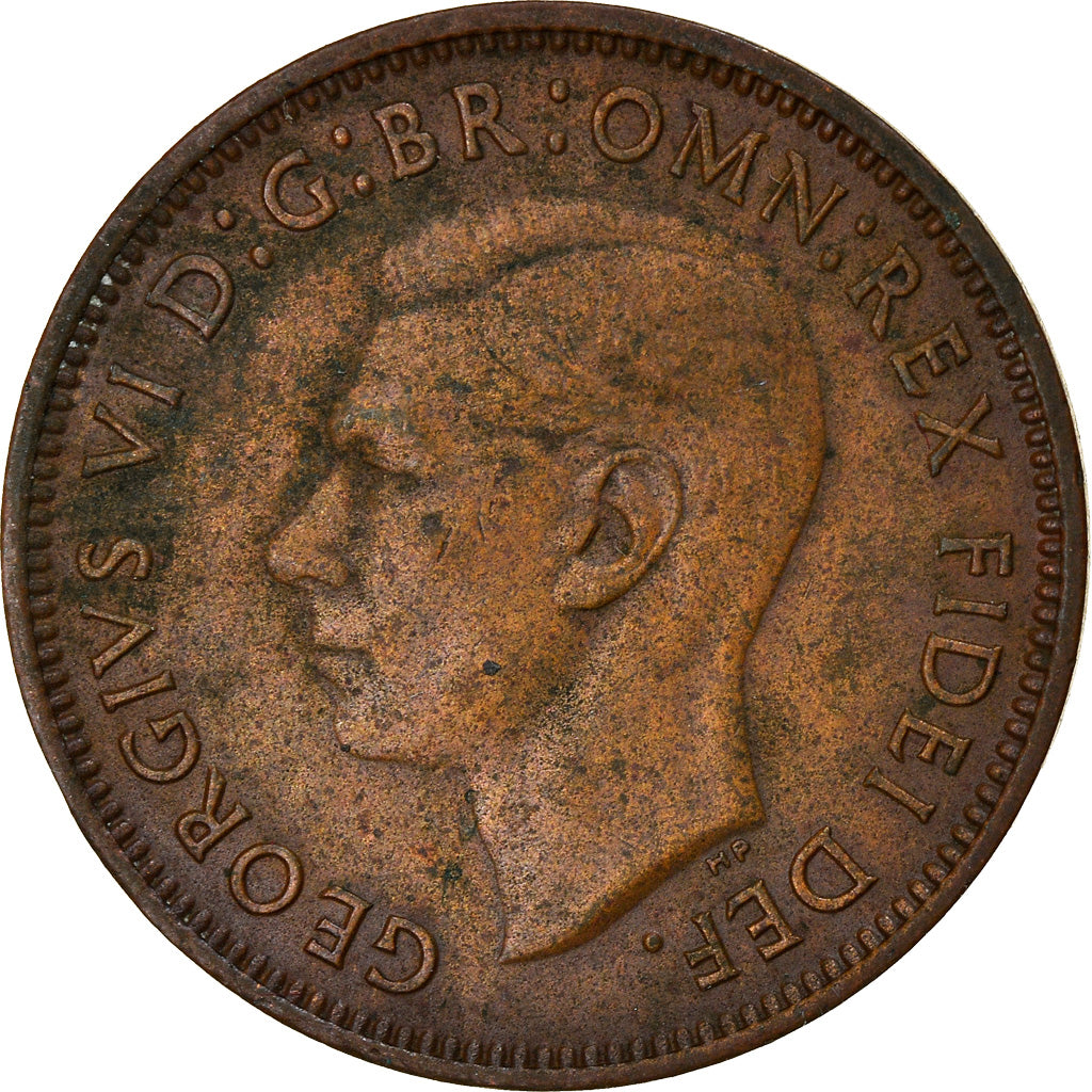 Munten, Groot Bretagne, George VI, Farthing, 1950, FR+, Bronze, KM:867