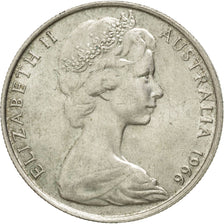 AUSTRALIA, 50 Cents, 1966, KM #67, AU(50-53), Silver, 31.5, 13.32