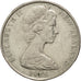NEW ZEALAND, 50 Cents, 1975, KM #37.1, AU(50-53), Copper-Nickel, 31.75, 13.84