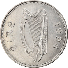 Coin, IRELAND REPUBLIC, Punt, Pound, 1994, EF(40-45), Copper-nickel, KM:27