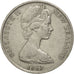 NEW ZEALAND, 20 Cents, 1967, KM #36.1, AU(50-53), Copper-Nickel, 28.58, 11.32