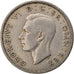 Moneda, Gran Bretaña, George VI, Florin, Two Shillings, 1950, MBC, Cobre -