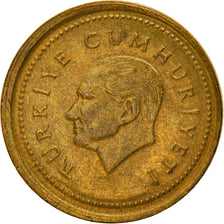 Moeda, Turquia, 5000 Lira, 1997, EF(40-45), Latão, KM:1029.1