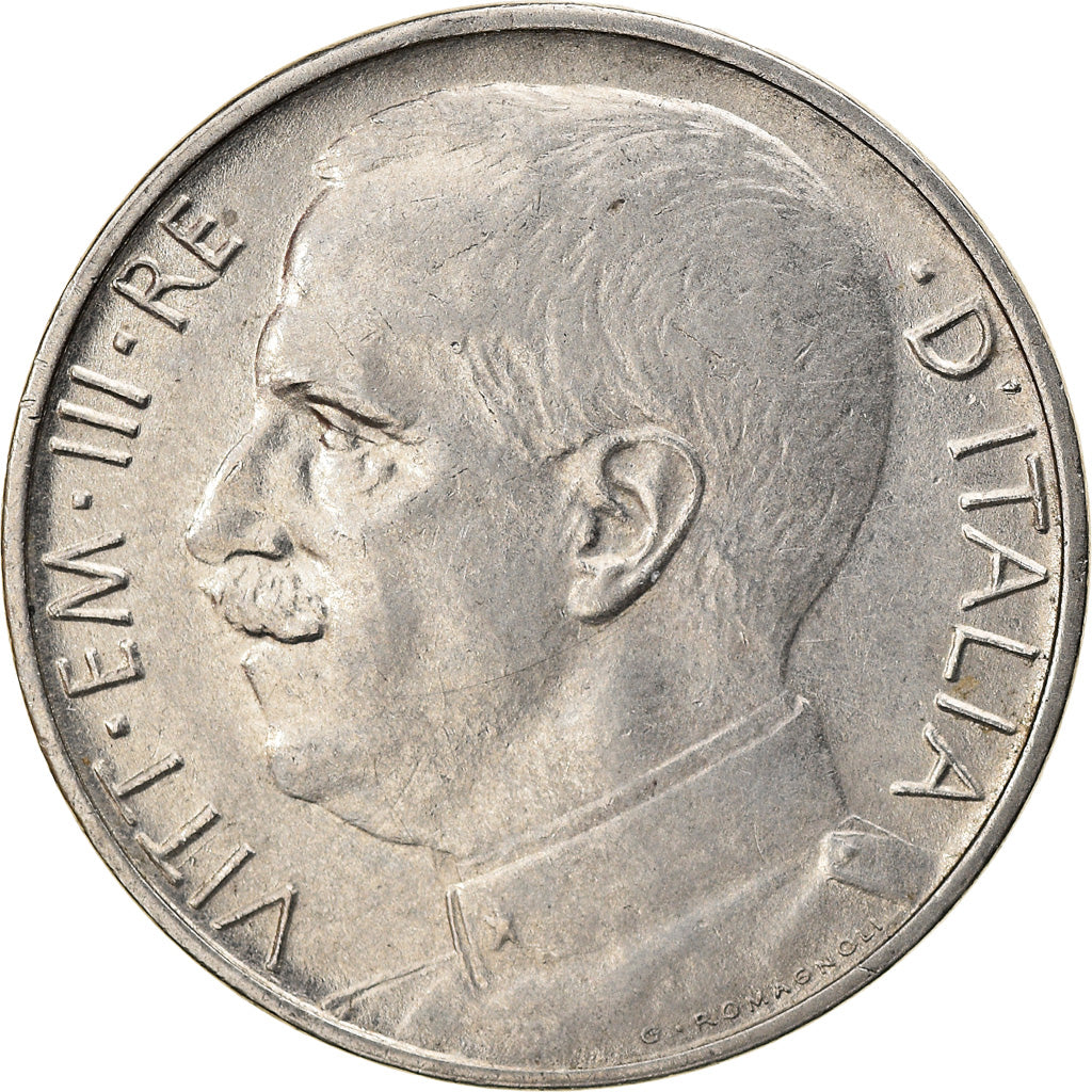 Monnaie, Italie, Vittorio Emanuele III, 50 Centesimi, 1919, Rome, TTB, Nickel