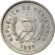 Coin, Guatemala, 5 Centavos, 1997, EF(40-45), Copper-nickel, KM:276.6