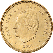 Moneta, Hiszpania, Juan Carlos I, 100 Pesetas, 2001, Madrid, EF(40-45)