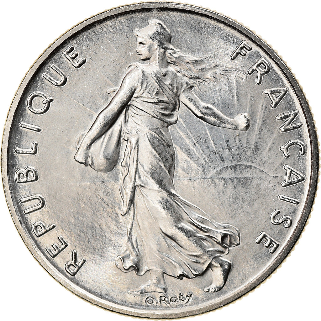 Coin, France, Semeuse, 1/2 Franc, 1981, Paris, MS(60-62), Nickel, KM:931.1