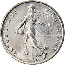 Coin, France, Semeuse, 1/2 Franc, 1981, Paris, MS(60-62), Nickel, KM:931.1