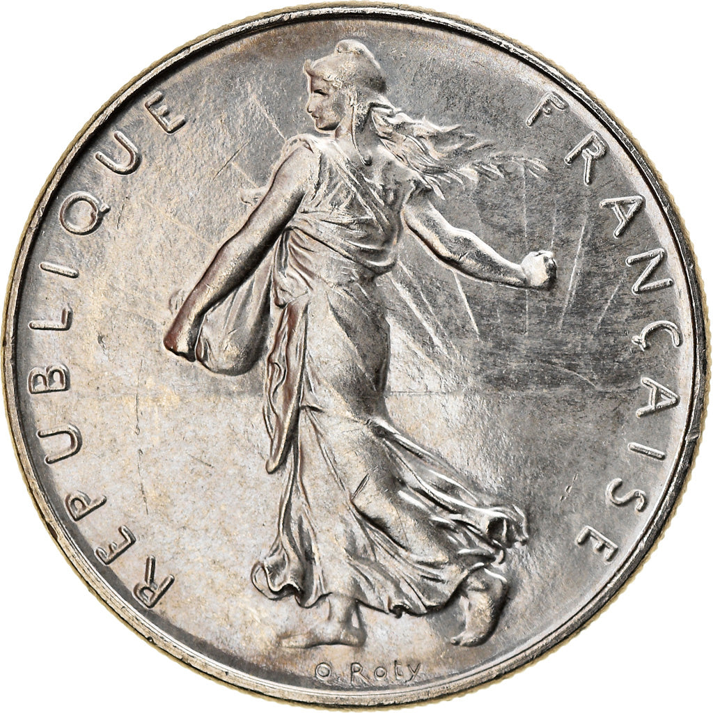 Coin, France, Semeuse, Franc, 1995, Paris, EF(40-45), Nickel, KM:925.1
