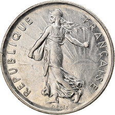 Coin, France, Semeuse, 5 Francs, 1979, Paris, EF(40-45), Nickel Clad