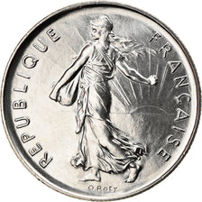 Coin, France, Semeuse, 5 Francs, 1981, Paris, MS(60-62), Nickel Clad