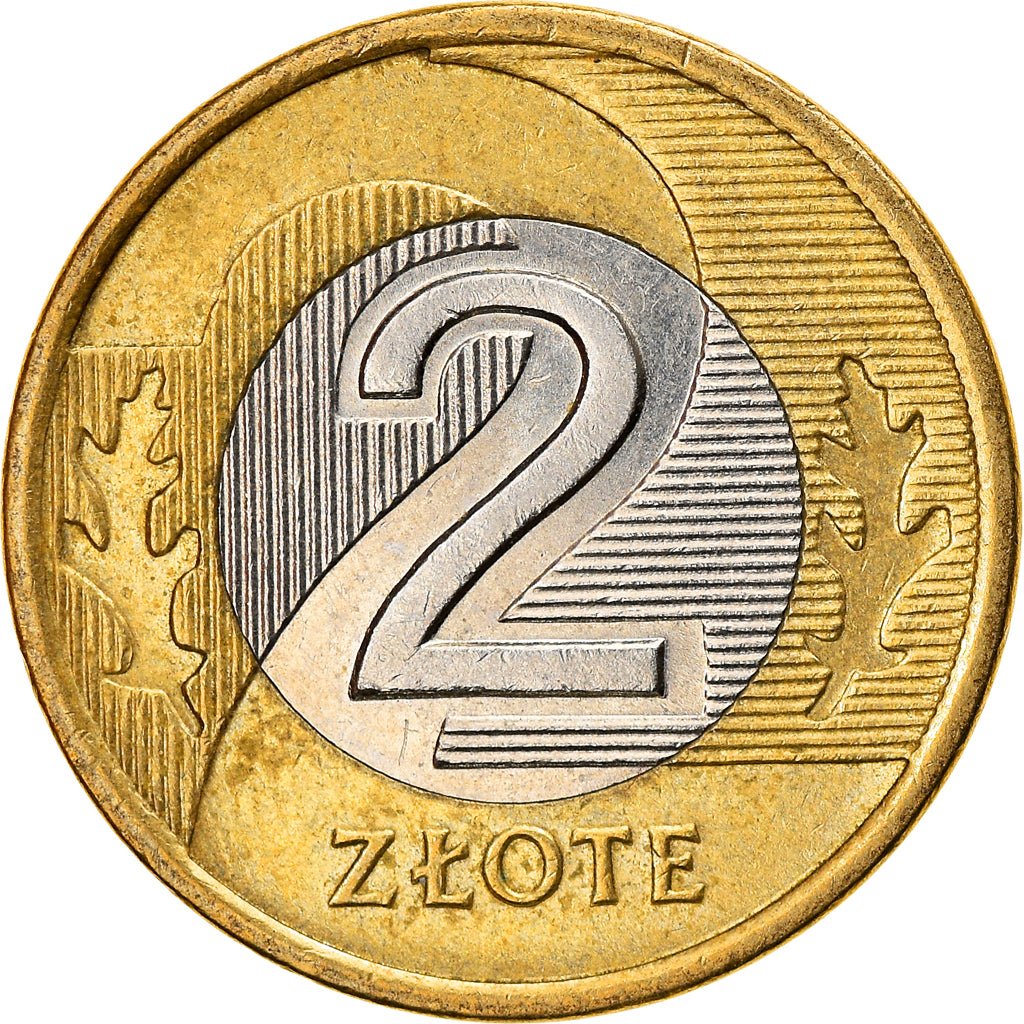 Coin, Poland, 2 Zlote, 2006, Warsaw, EF(40-45), Bi-Metallic, KM:283
