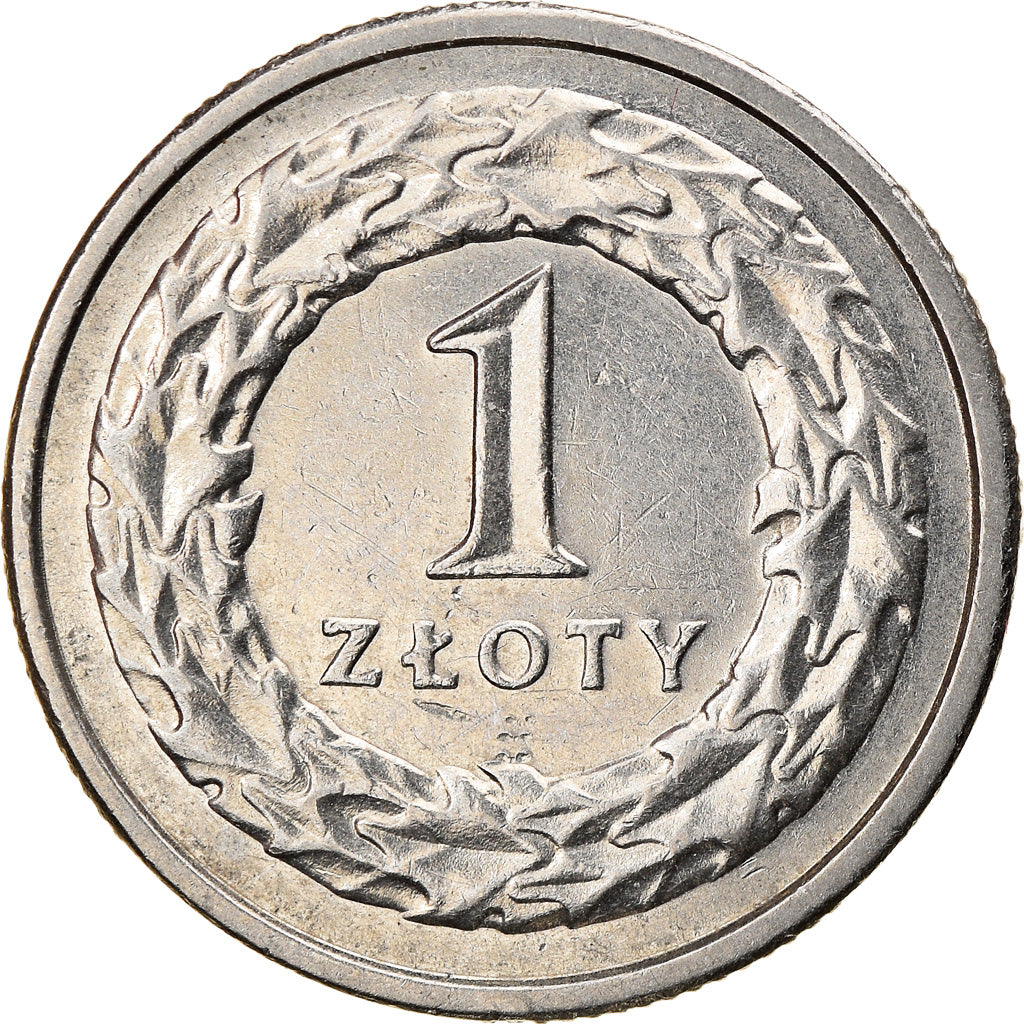 Coin, Poland, Zloty, 1994, Warsaw, AU(50-53), Copper-nickel, KM:282