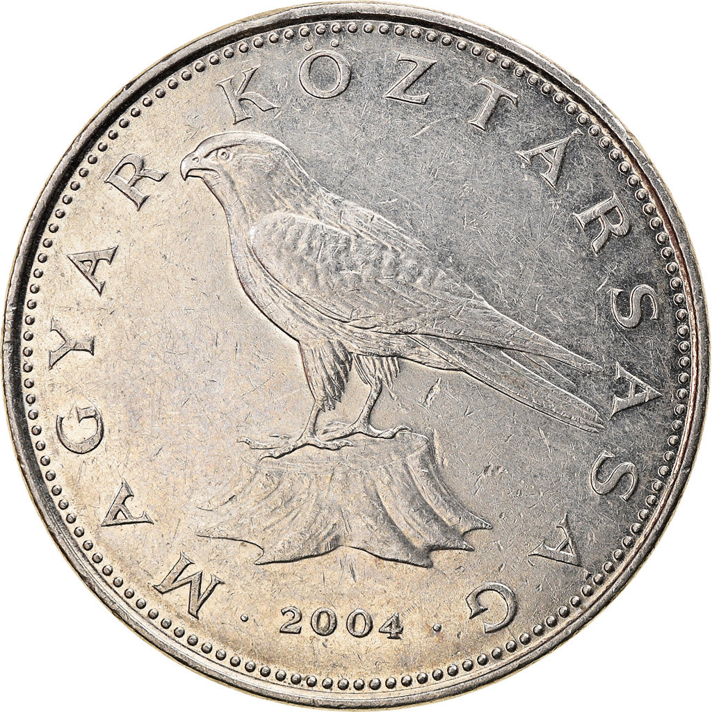 Munten, Hongarije, 50 Forint, 2004, Budapest, ZF, Copper-nickel, KM:773