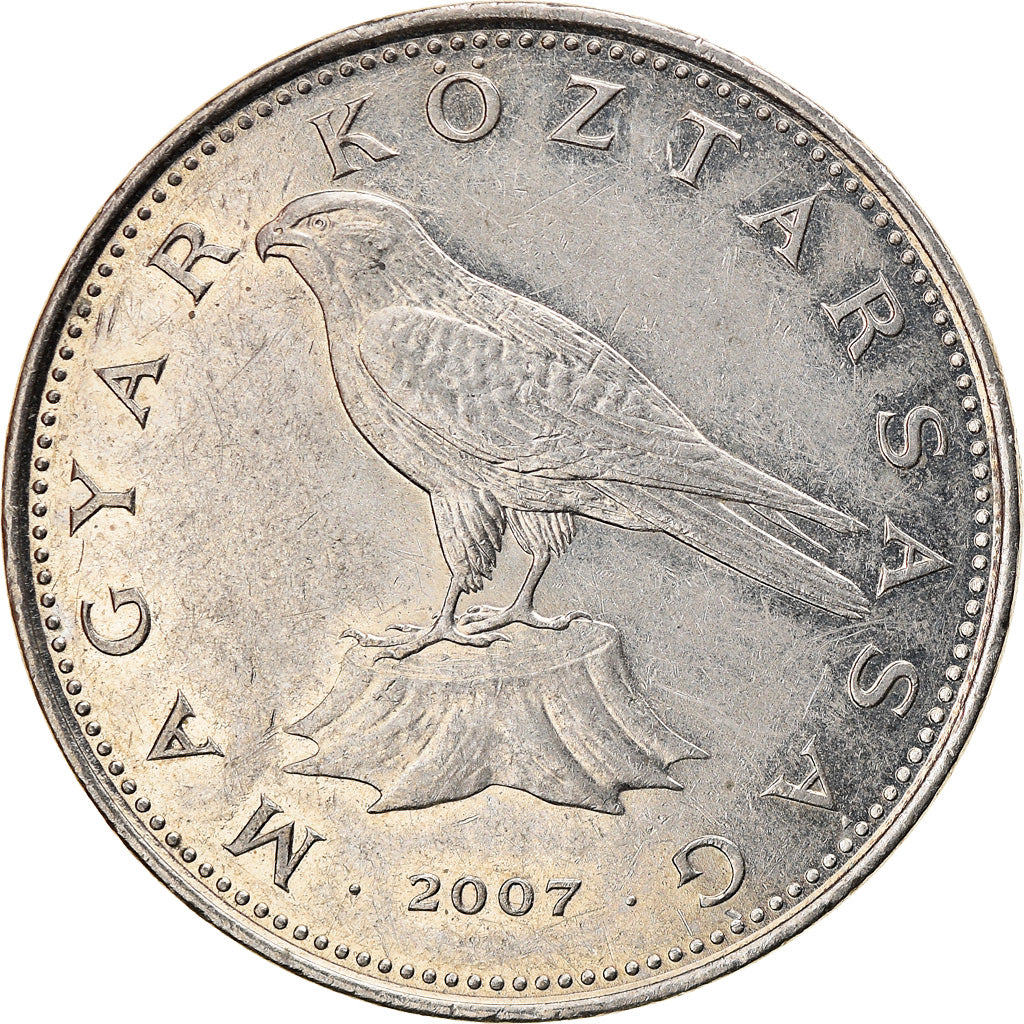 Munten, Hongarije, 50 Forint, 2007, Budapest, ZF, Copper-nickel, KM:805