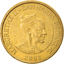 Coin, Denmark, Margrethe II, 20 Kroner, 2002, Copenhagen, EF(40-45)