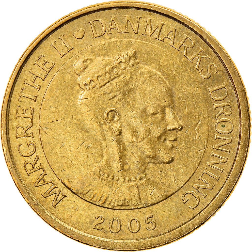 Coin, Denmark, Margrethe II, 20 Kroner, 2005, Copenhagen, EF(40-45)