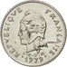 FRENCH POLYNESIA, 10 Francs, 1979, Paris, KM #8, AU(55-58), Nickel, 24, 5.97