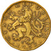 Münze, Tschechische Republik, 20 Korun, 1997, S+, Brass plated steel, KM:5