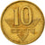 Moneta, Litwa, 10 Centu, 1997, VF(30-35), Mosiądz niklowy, KM:106