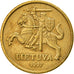 Monnaie, Lithuania, 20 Centu, 1997, TB+, Nickel-brass, KM:107